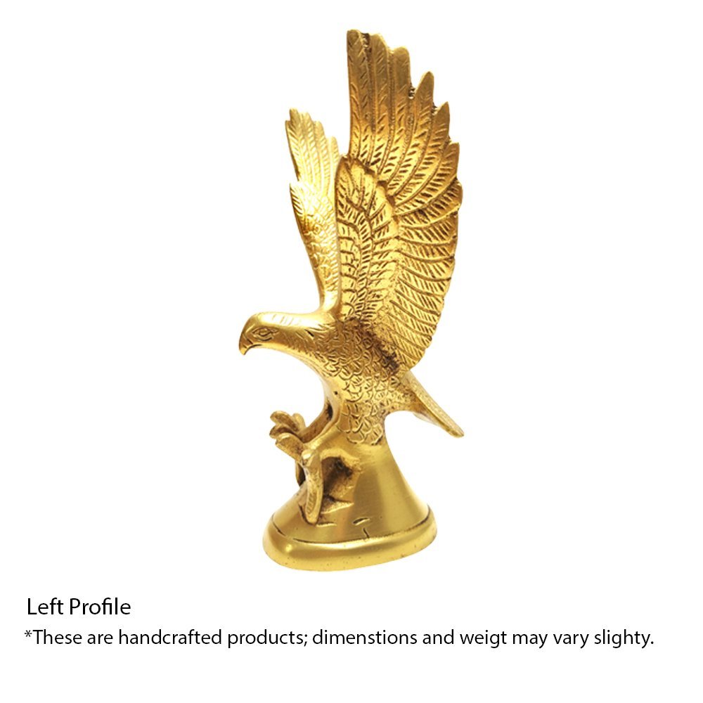 Brass Eagle Statue