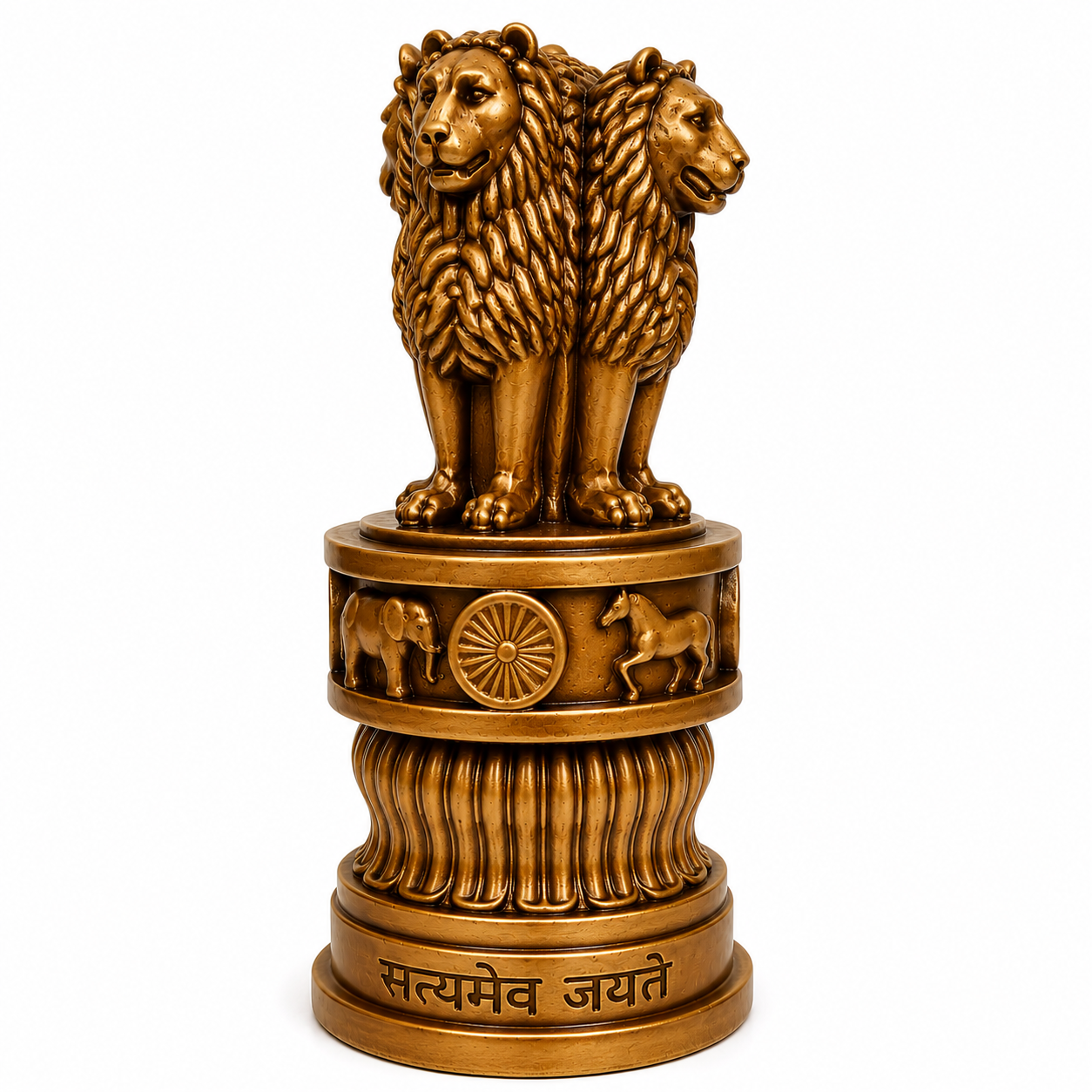 Brass Ashok Stumb Heritage