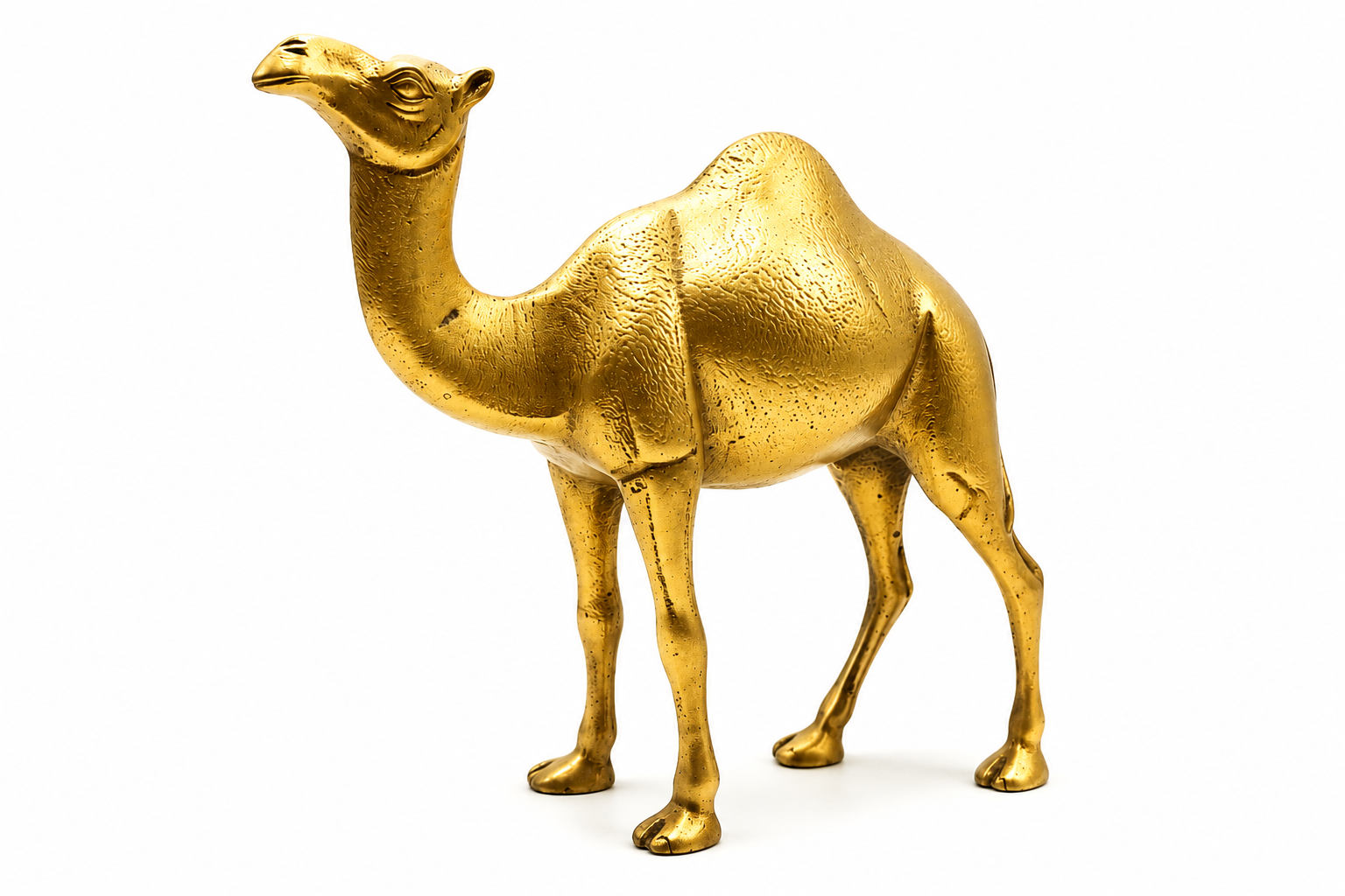 Brass Camel Statue