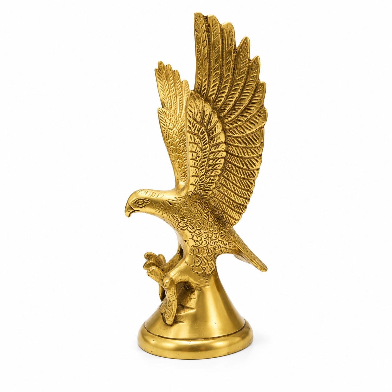 Brass Eagle Statue