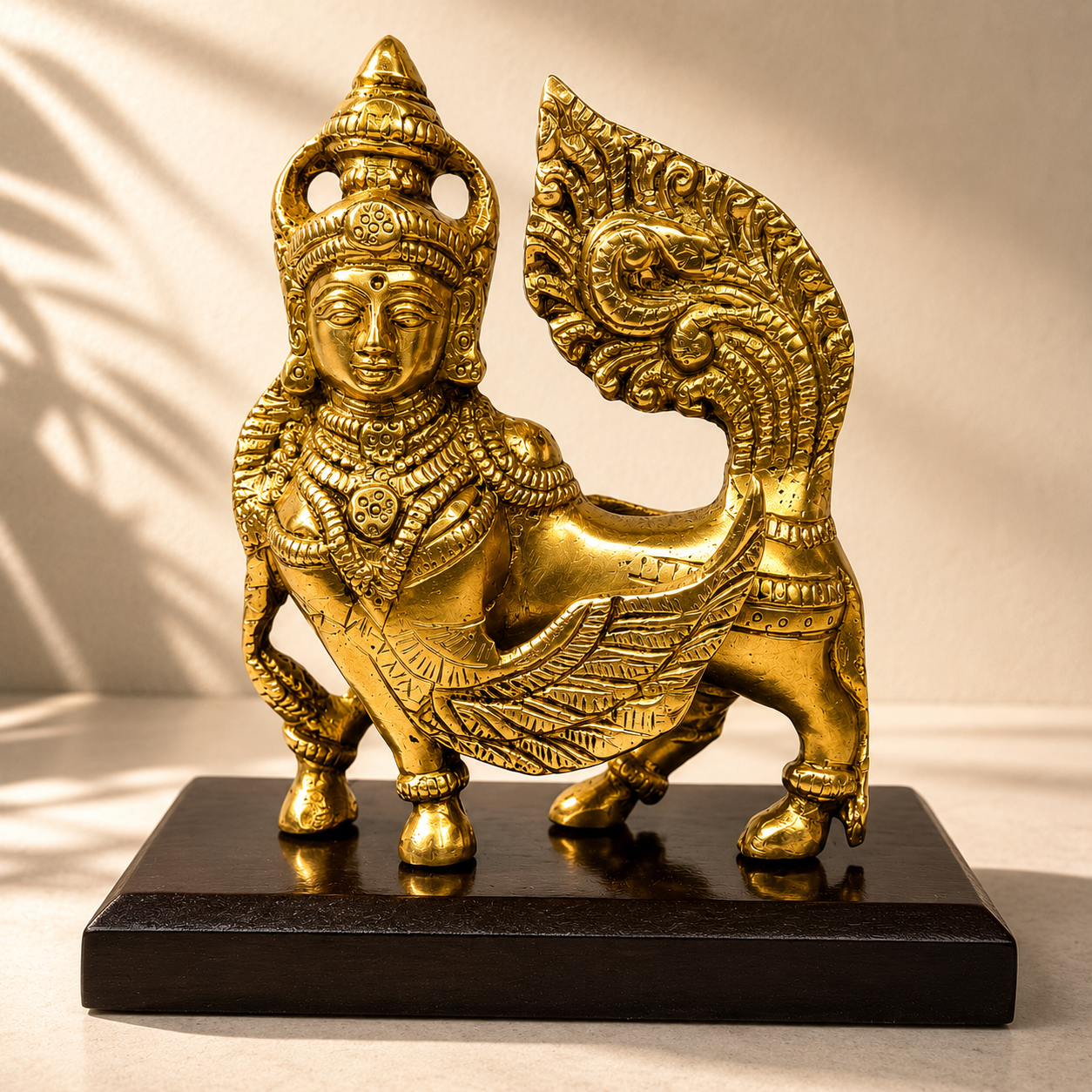 Brass Kamdhenu Cow