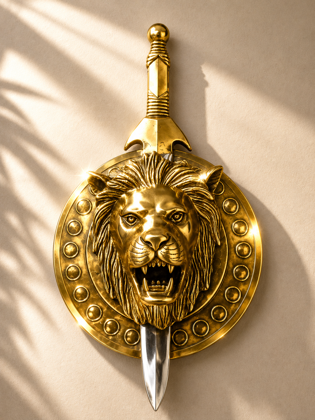 Lion with Sword Singh Swad