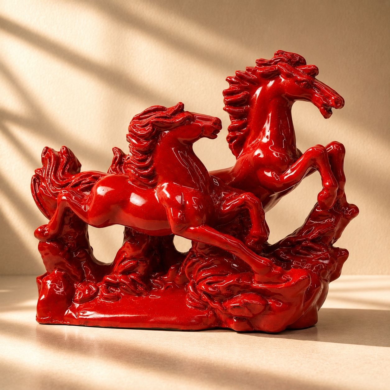 Red Horse Statue