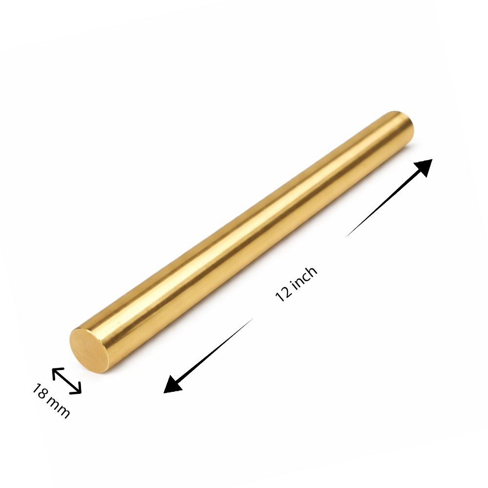 Brass Virtual Rod - 12 Inch