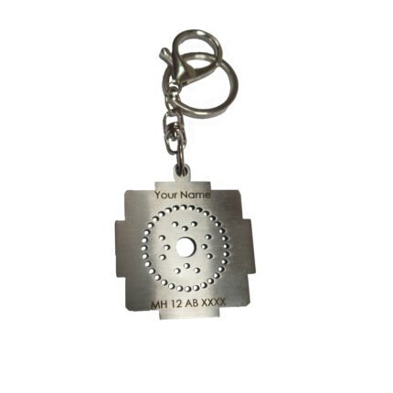 Agniyantra Shreeyantra Vastu Mandal Keychain