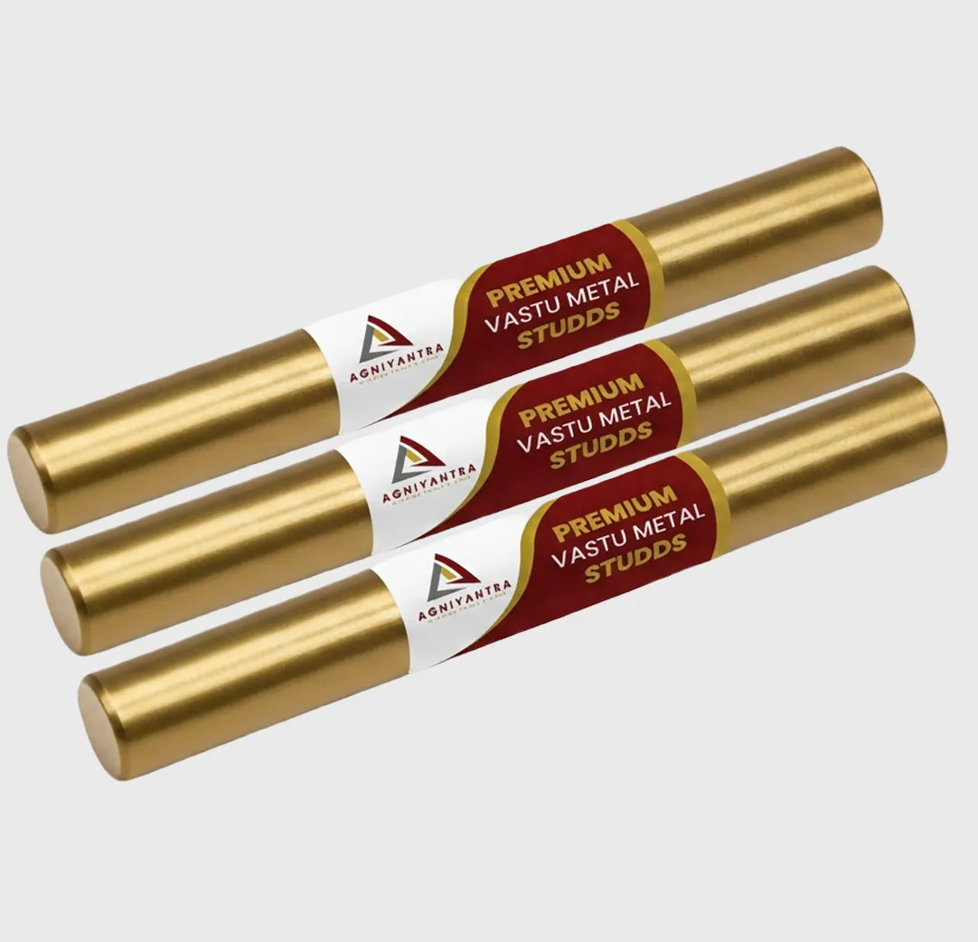 BIG (6) Vastu Brass Energy Stud