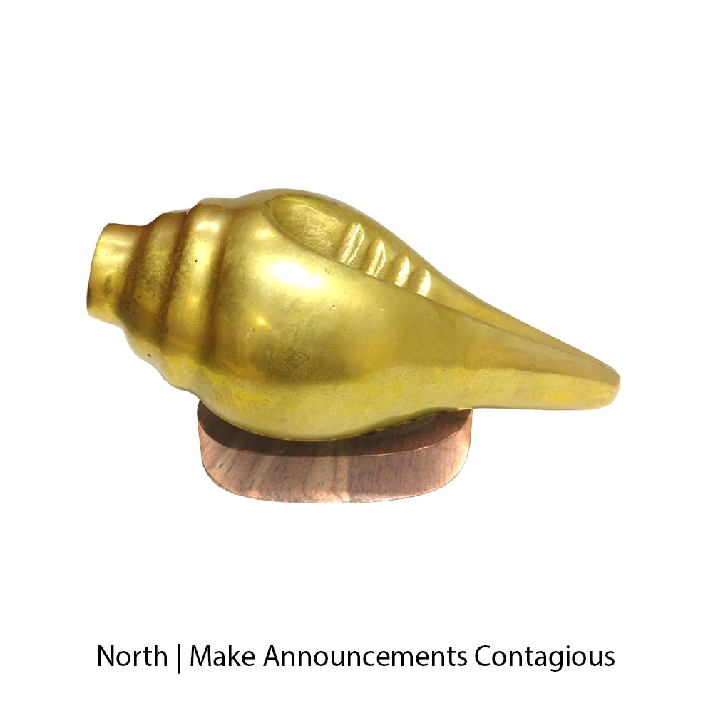 Shankh copy Brass Shankh